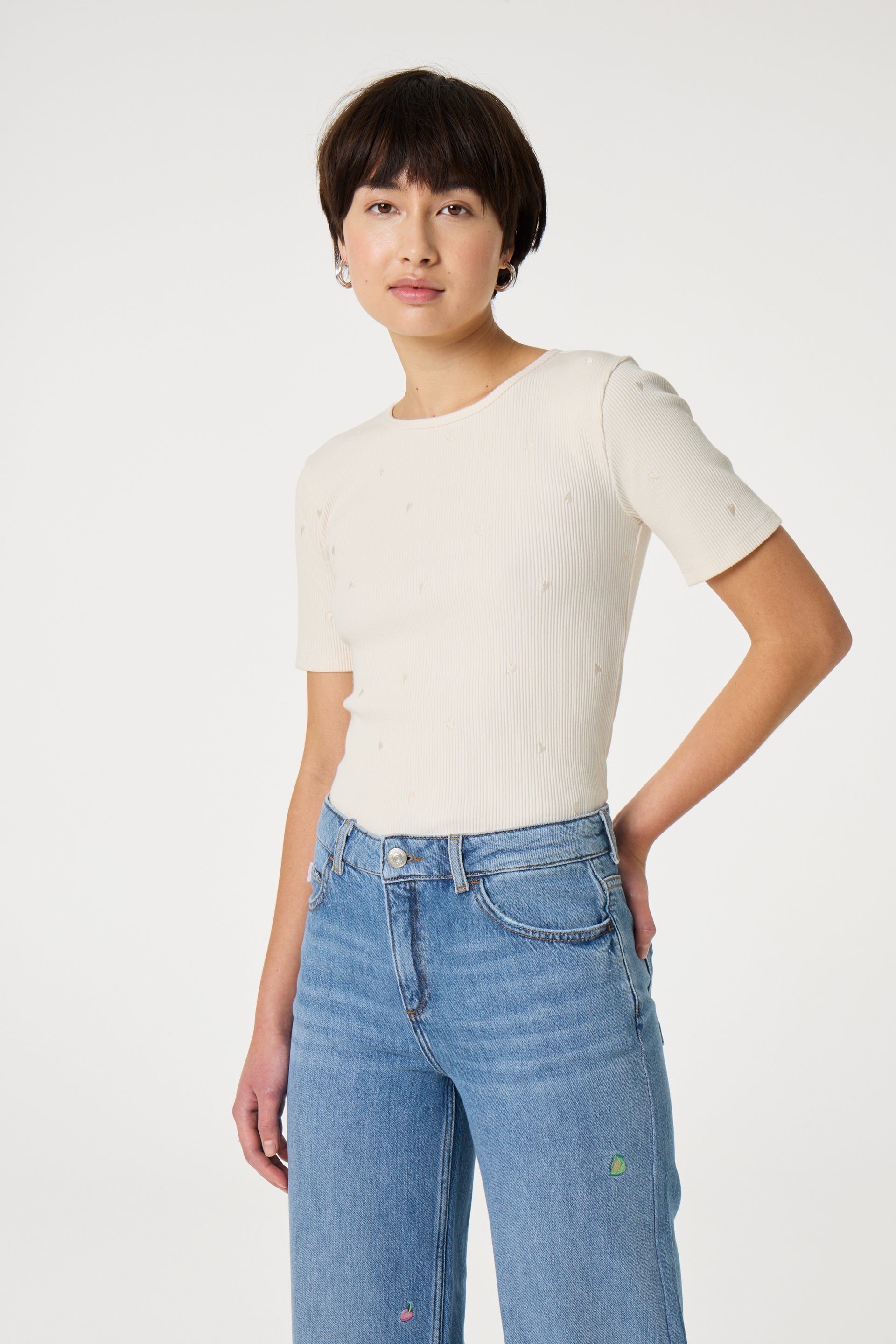 Tanja T-shirt | Cosy White