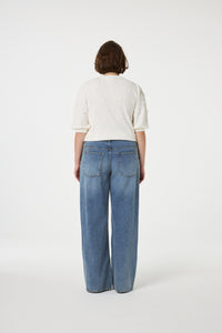 Hilly Patch Pullover | Cream White