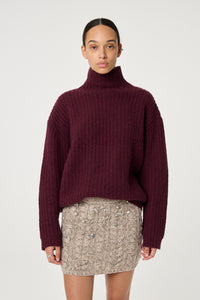 Ziggy pullover | Deep Burgundy