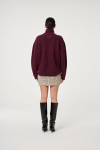 Ziggy pullover | Deep Burgundy