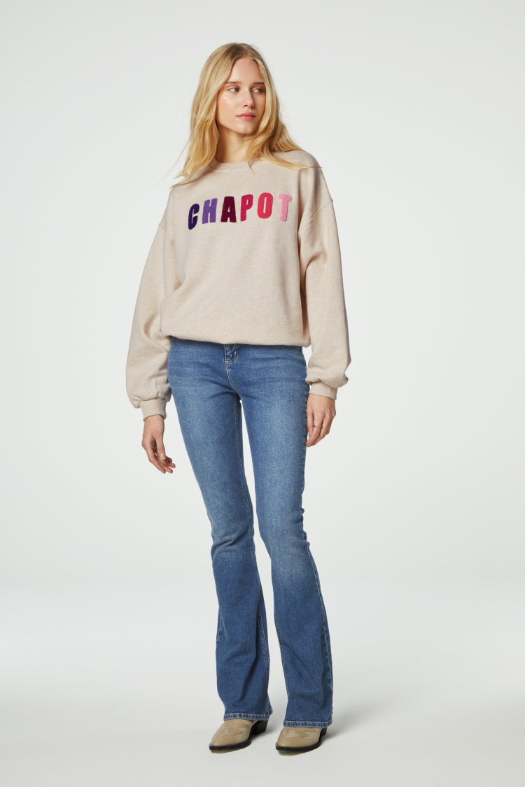 Terry Sweater | Oatmeal Melange