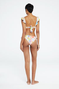 Heather Bikini Top | Cream White/Pink Pap