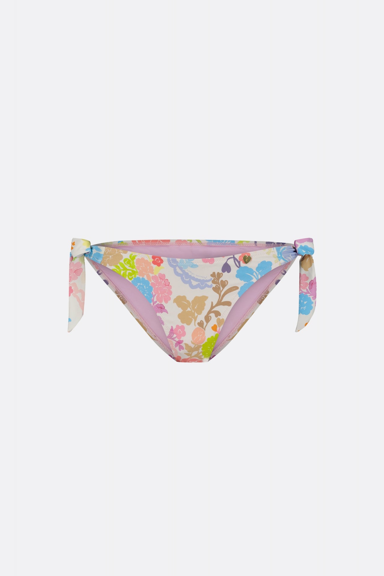 Beline Bikini Bottom | Cream White/Pink Pap