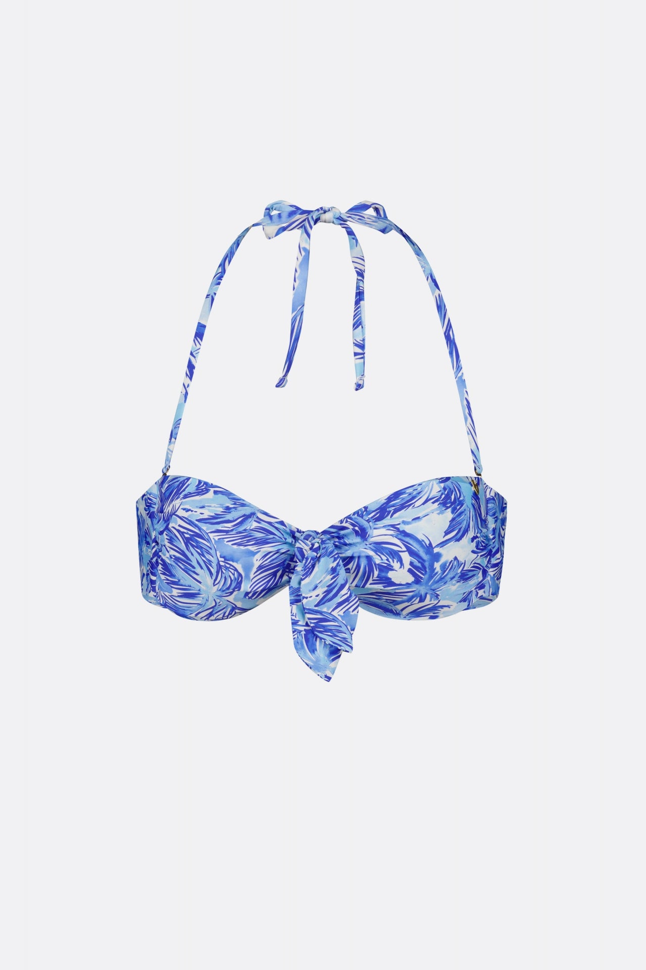 Beaudine Bikini Top | Pool Blue/Caribbean