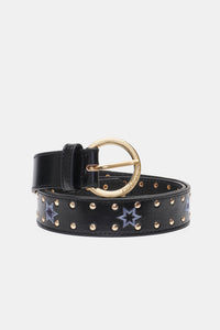 Star Studded Belt | Black