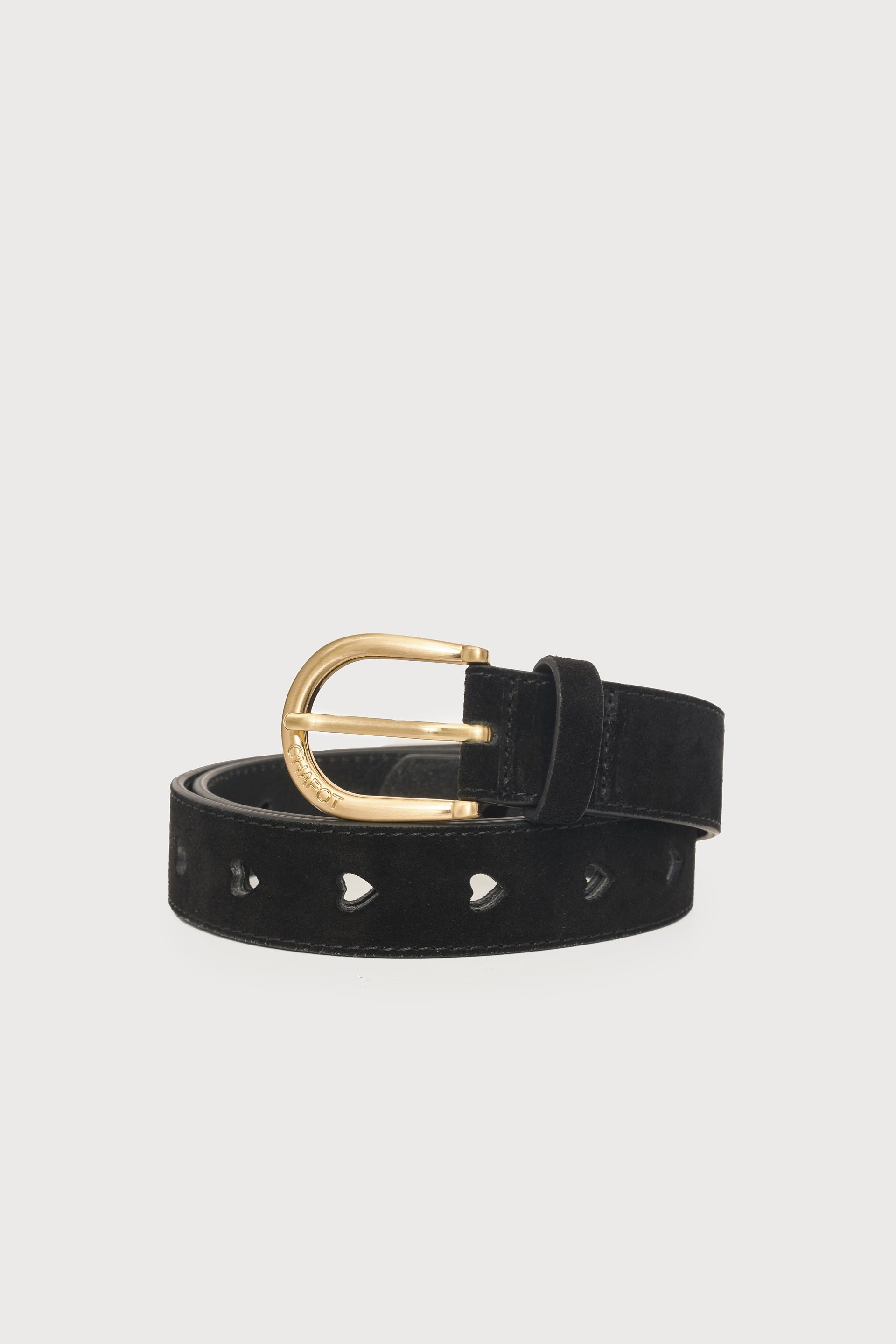 Cut It Out Heart Belt | Black