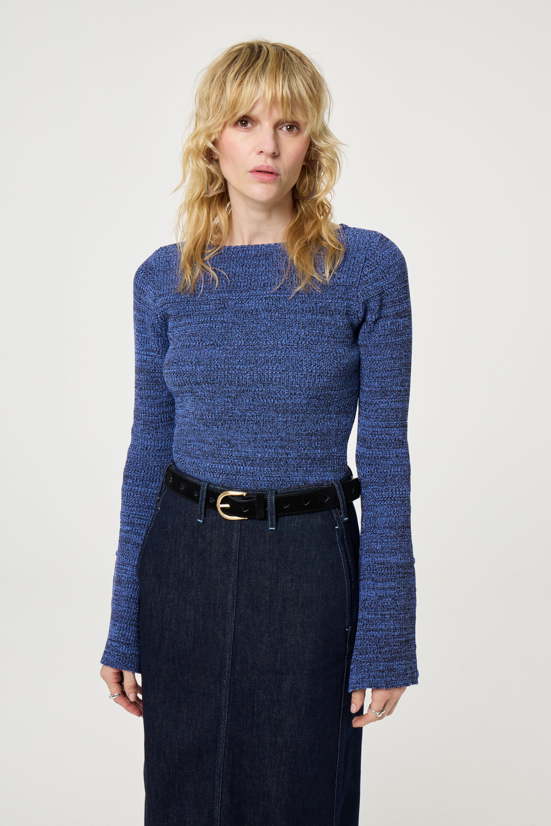 Cut It Out Heart Belt | Black