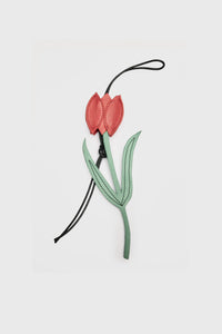 Tulip Bag Charm | Lipstick Stain