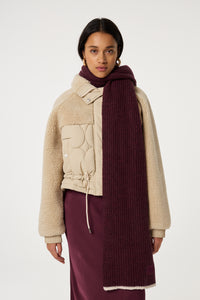 Ziggy Scarf | Deep Burgundy
