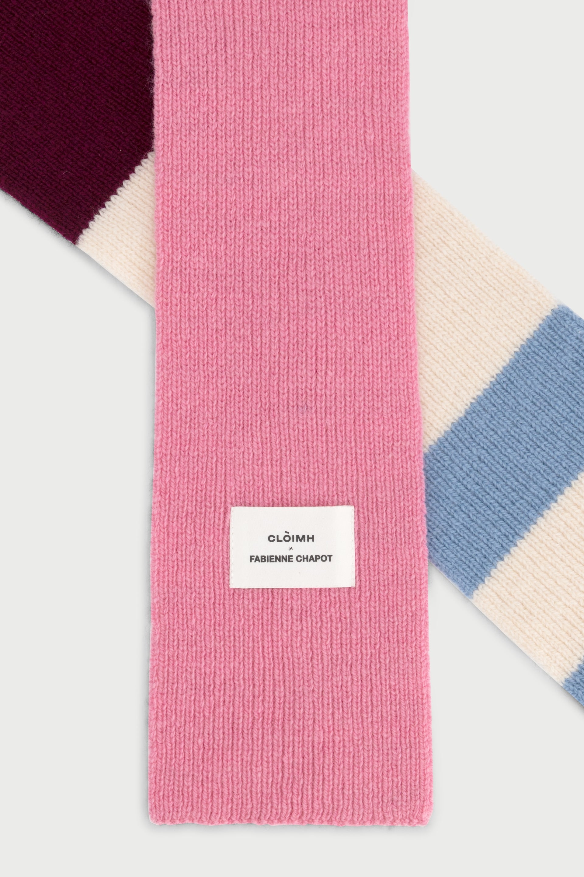 FC X CLÒIMH Wool Mini Scarf | Multi Stripe