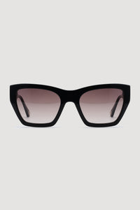 Audrey Sunglasses | Bright Black