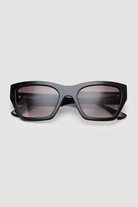 Audrey Sunglasses | Bright Black
