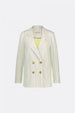 Roger Striped Blazer | Lime Light
