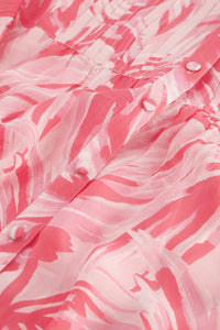 Bibi Blouse | Pink Grapefruit/Char