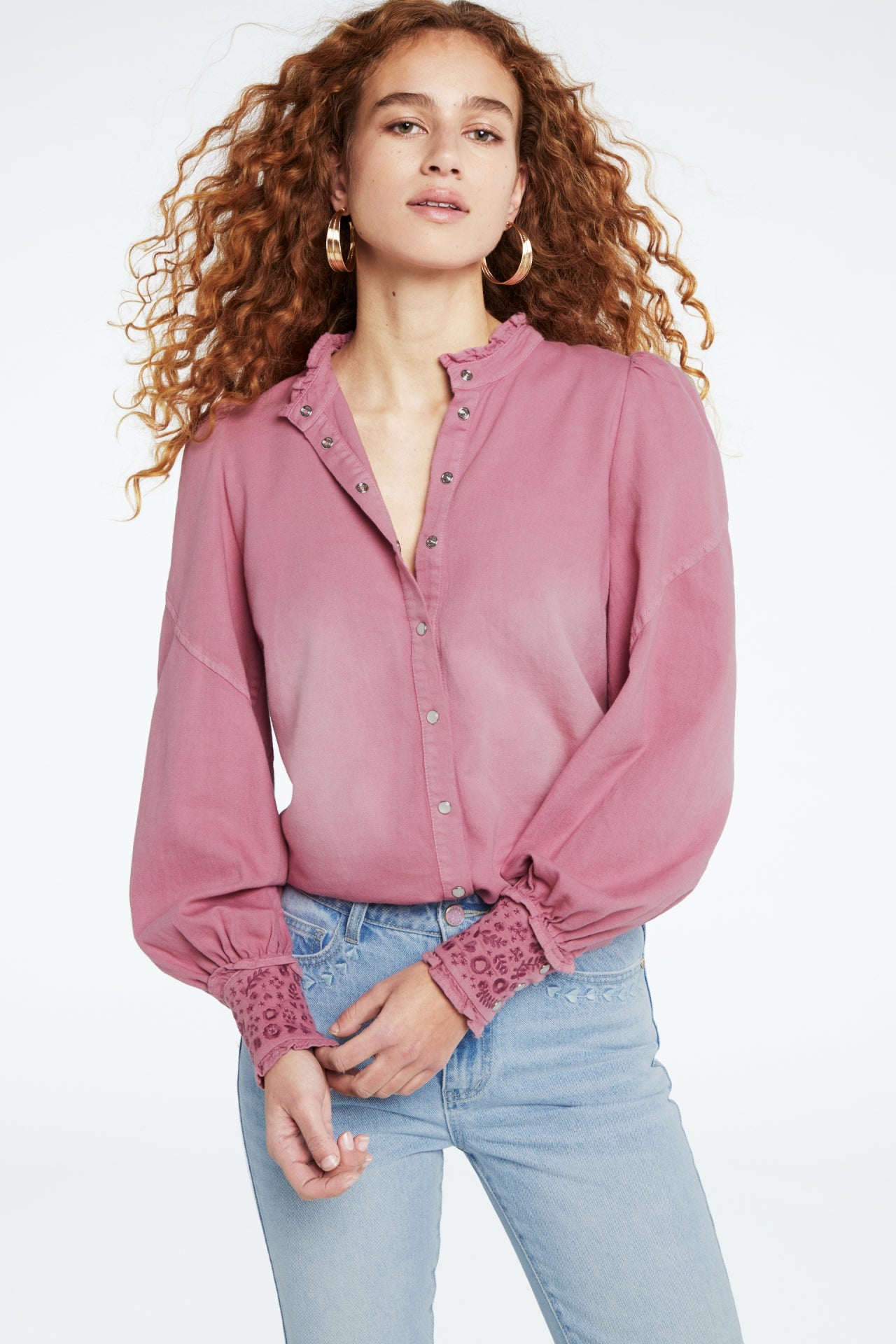 Brody Blouse | Pink Mirage