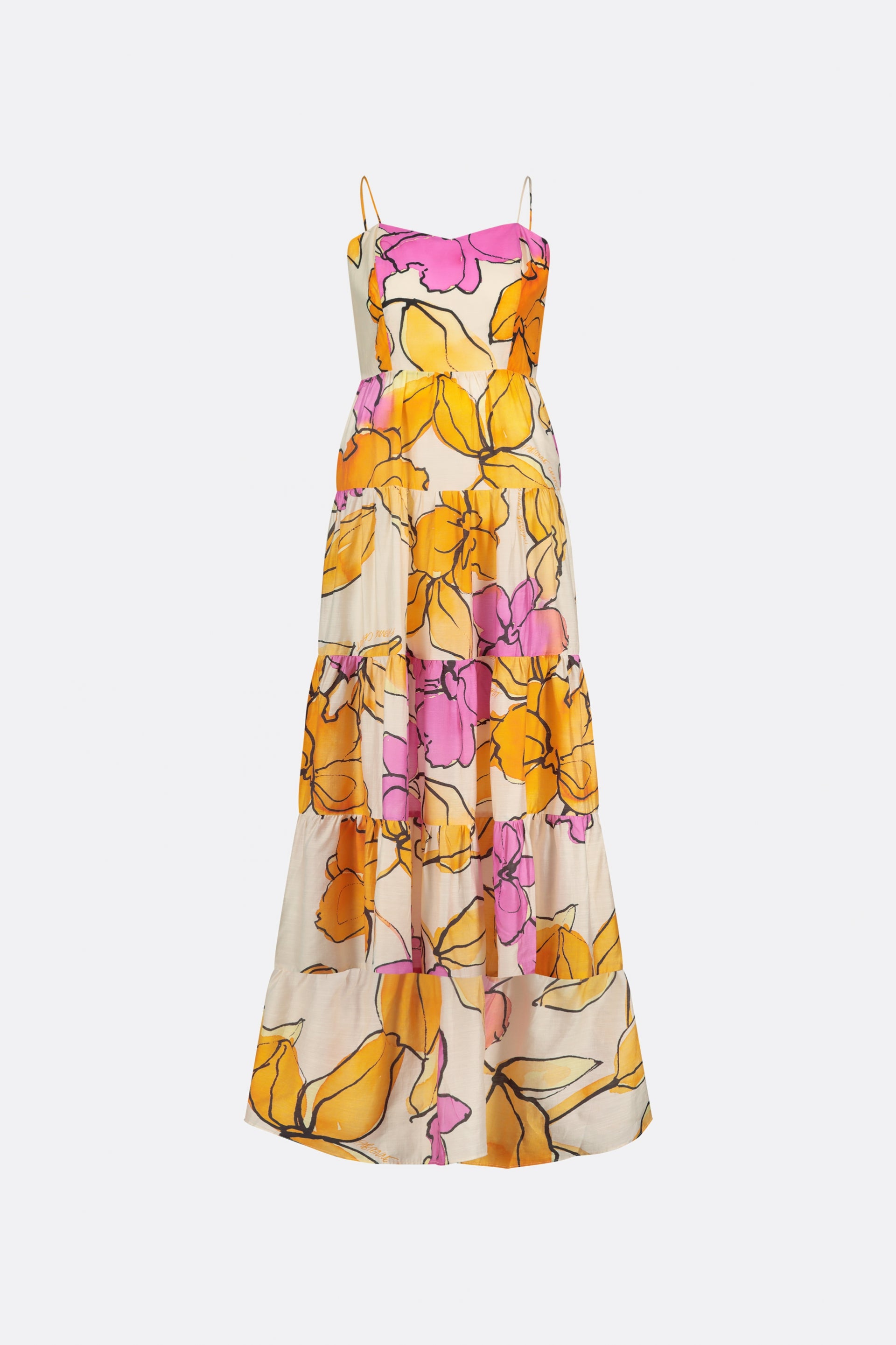 Alice Dress | Mimosa/Cassis