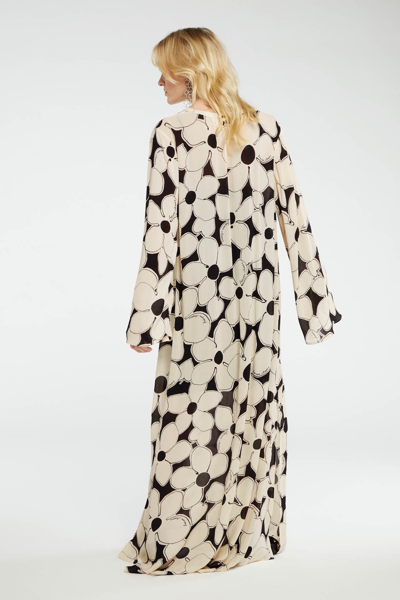 Giselle Dress | Creme Brulee/Black