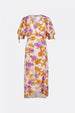 Hannah Dress | Mimosa/Cream White