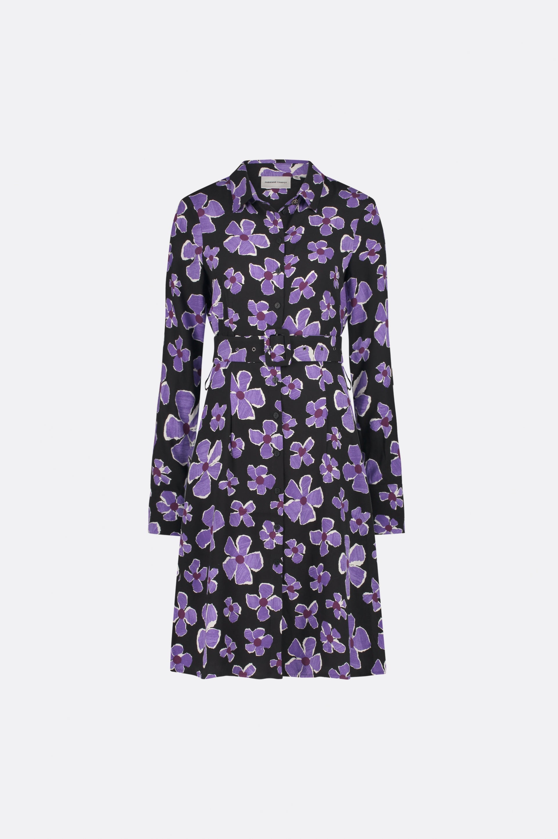 Hayley Jane Dress | Black/Purple Rave