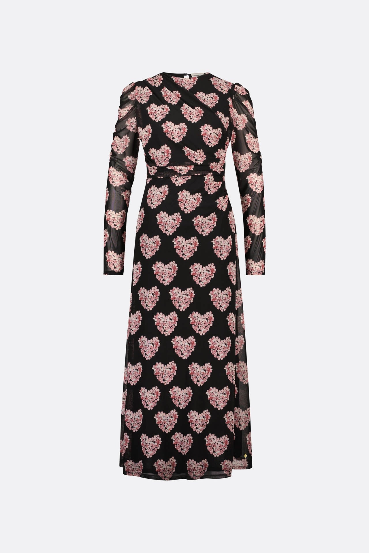 Bella Dress | Black/Antique Pink