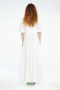 Kira  Dress | Cream White