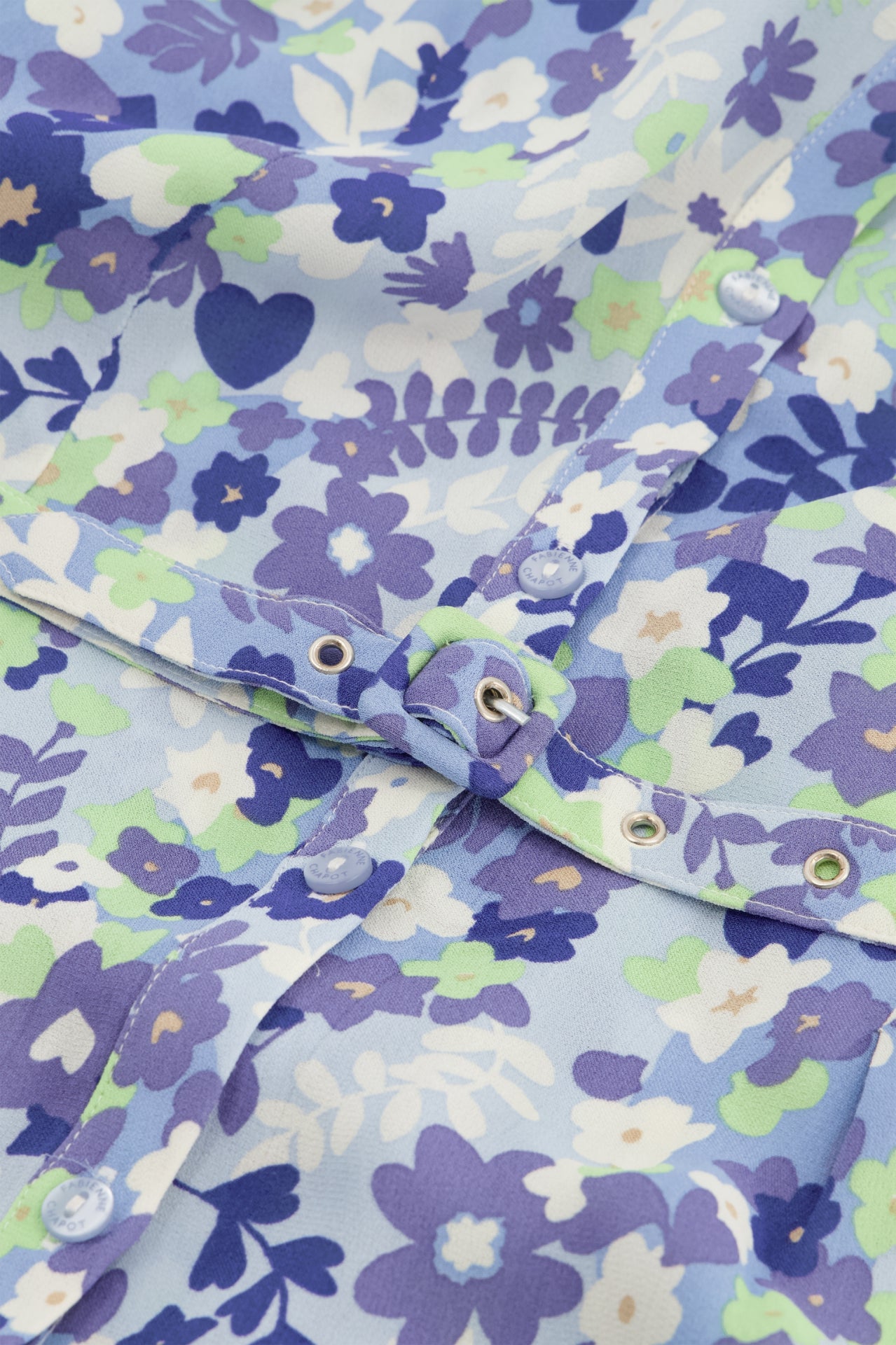 Lira Dress | Riad Blue/Acapulco G