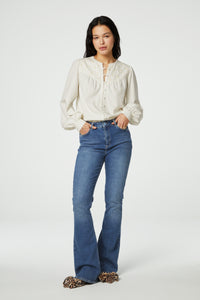 Resa Blouse | Cream White