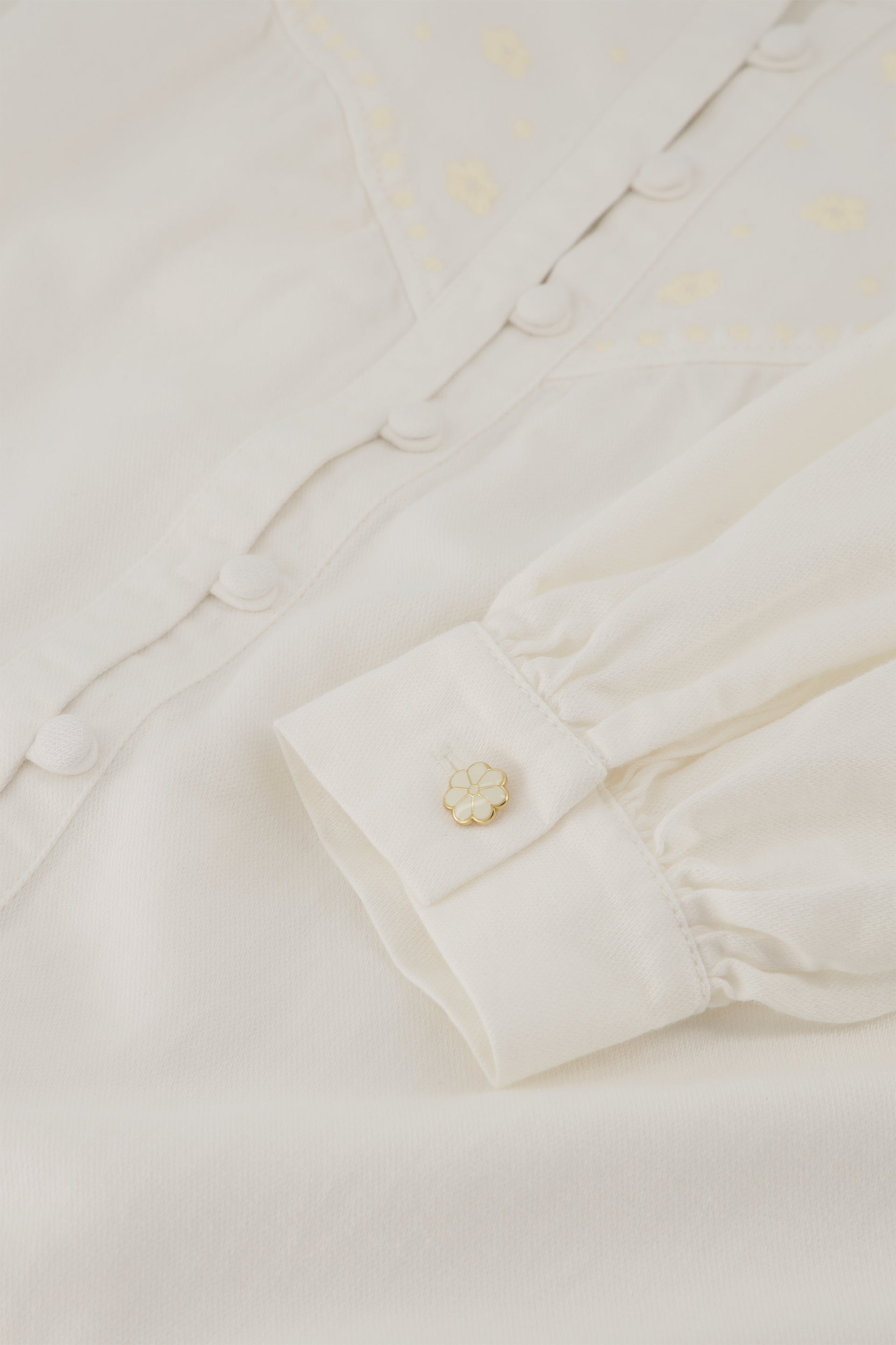 Resa Blouse | Cream White