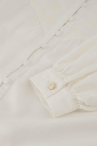 Resa Blouse | Cream White