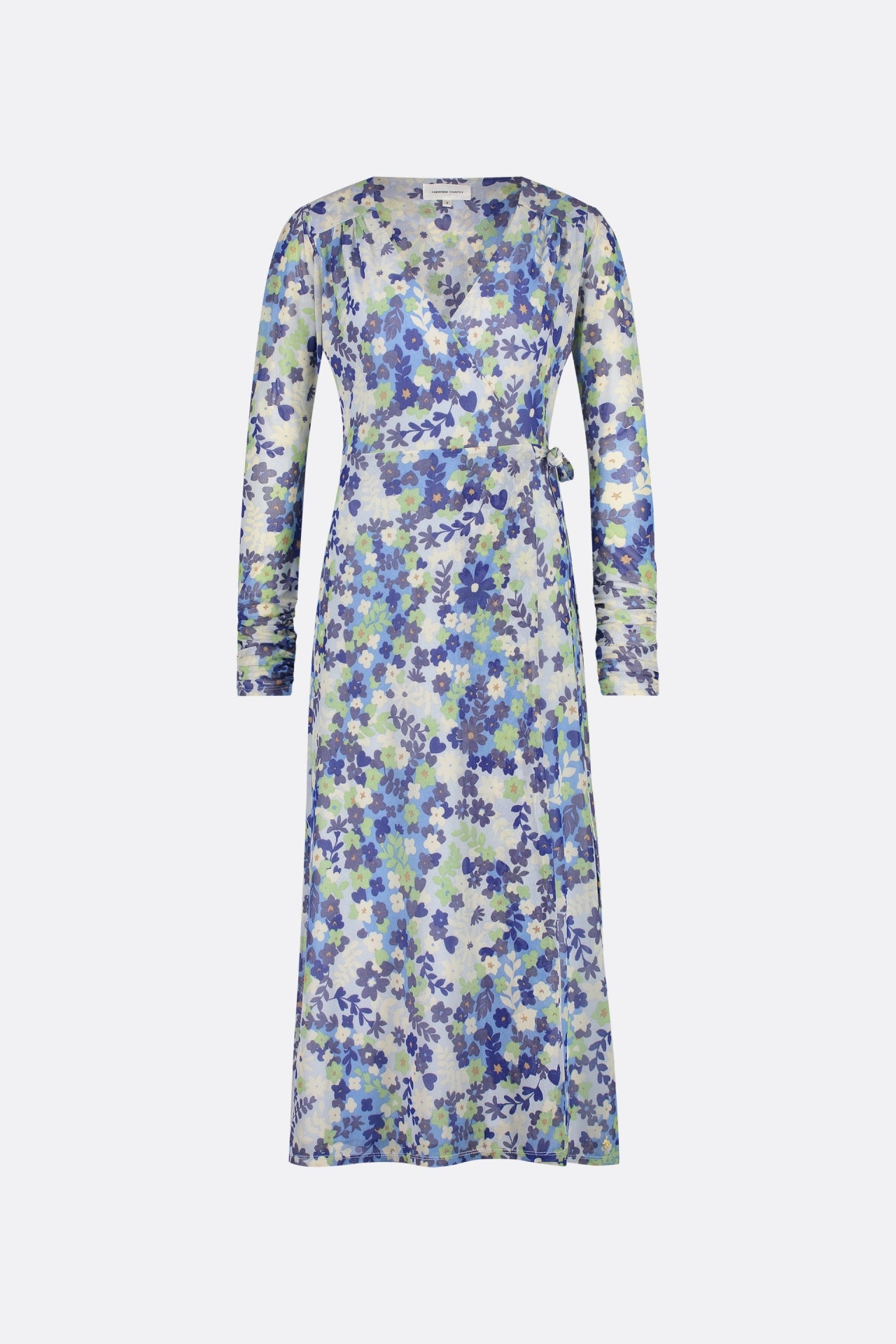 Natalie dress | Riad Blue/Holy Guaca