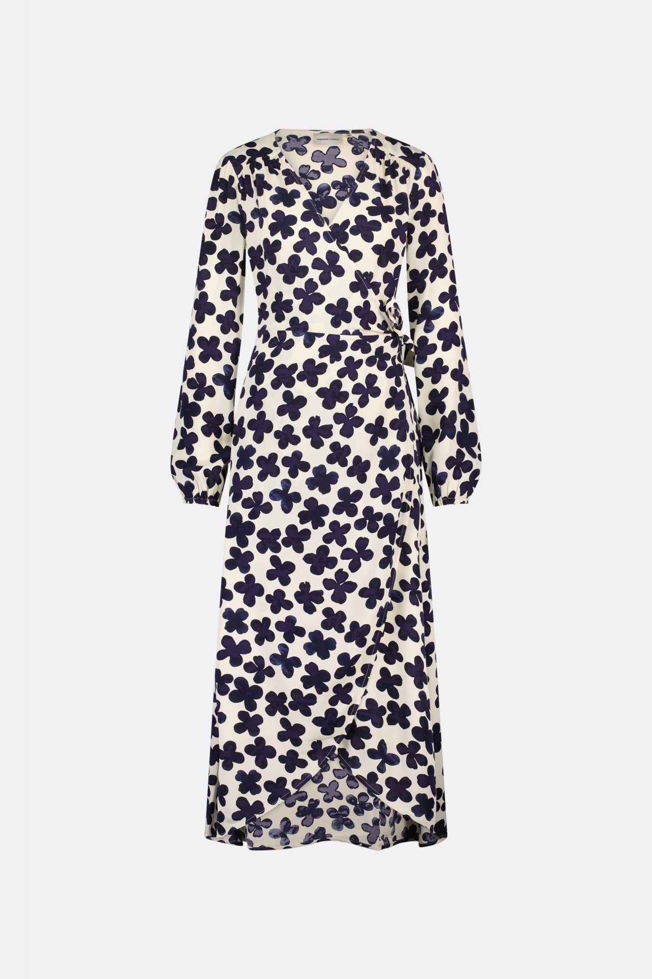 Natasja dress | Navy/Cream White