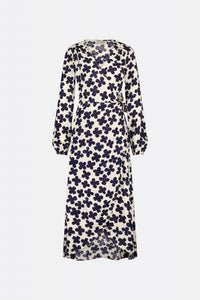 Natasja dress | Navy/Cream White