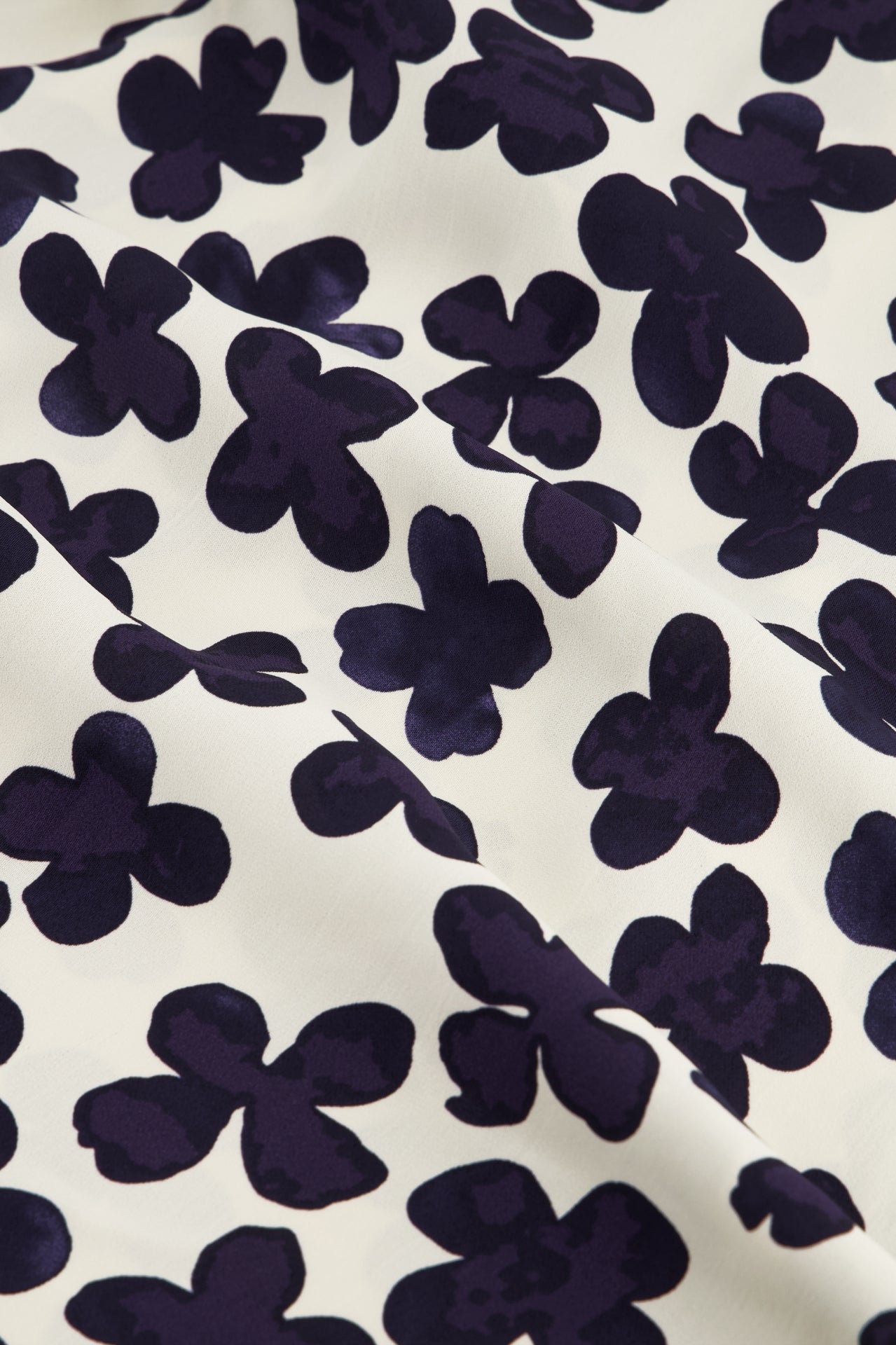 Natasja dress | Navy/Cream White