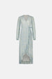 Natasja Frill dress | Cream White/Riad Blu