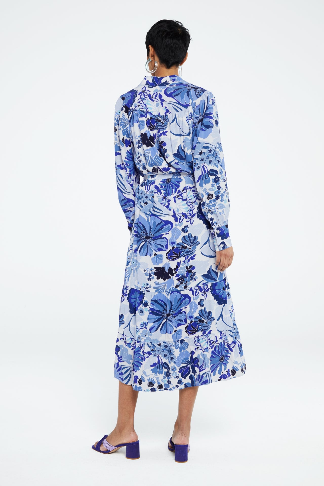 Noa Dress | Riad Blue/Caribbean