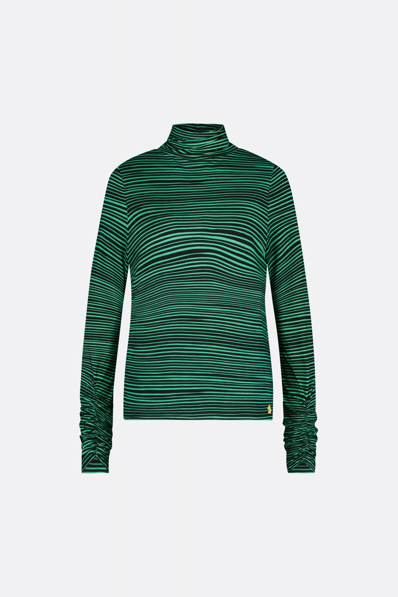 Jade Top | Black/Feeling Green
