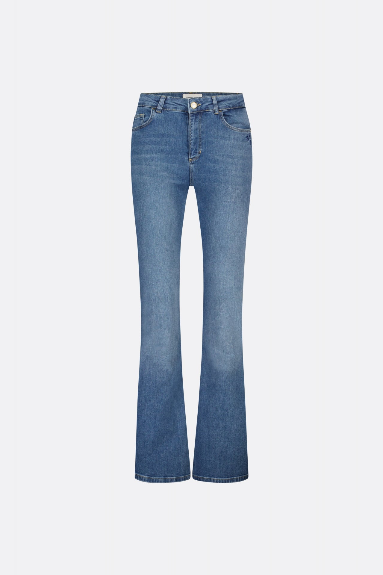 Eva Flare | Light Medium Wash