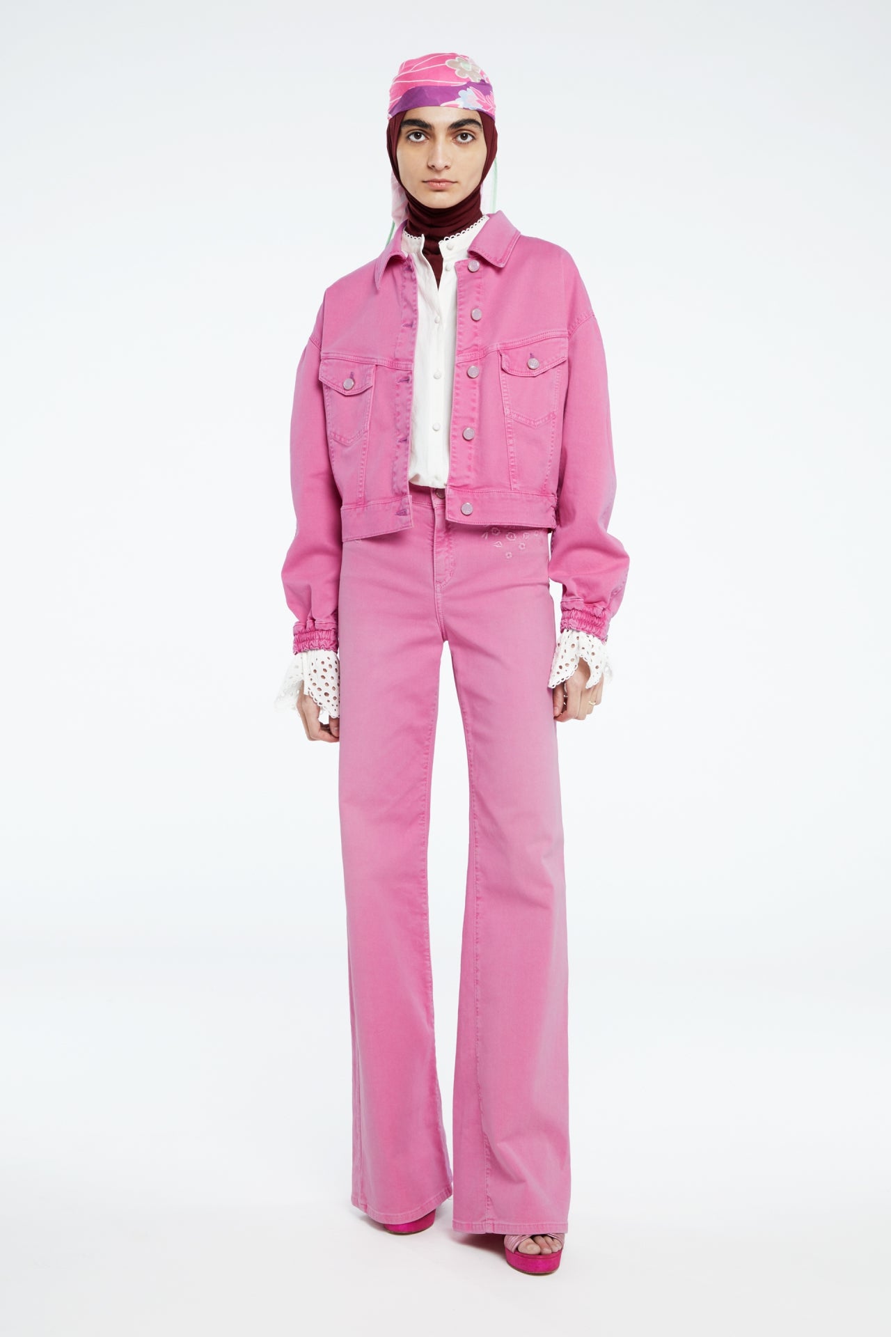 Eva Wide Leg | Slush Puppy Pink