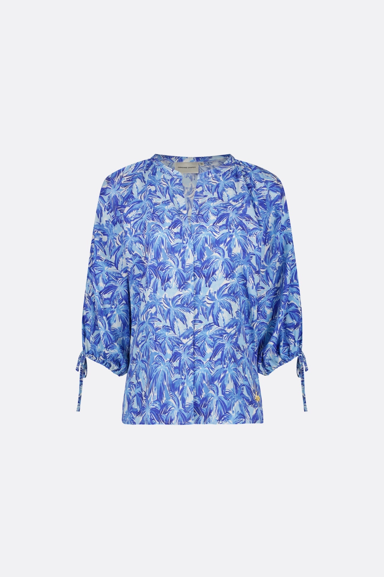 Cooper Blouse | Pool Blue/Caribbean