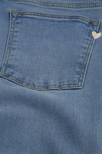 Lizzy Cropped Flare | Light Wash