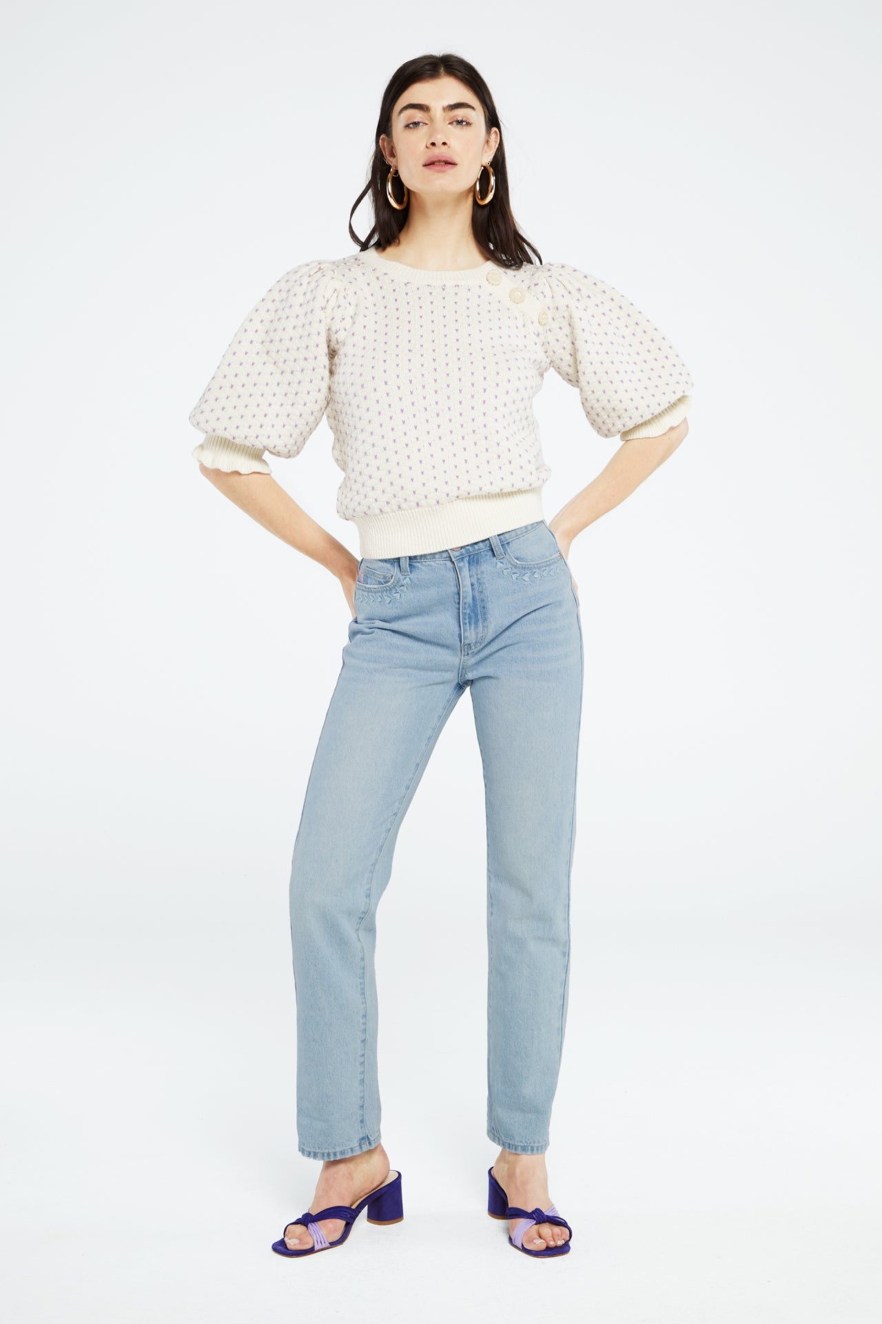 Lola Straight Leg | Light Wash