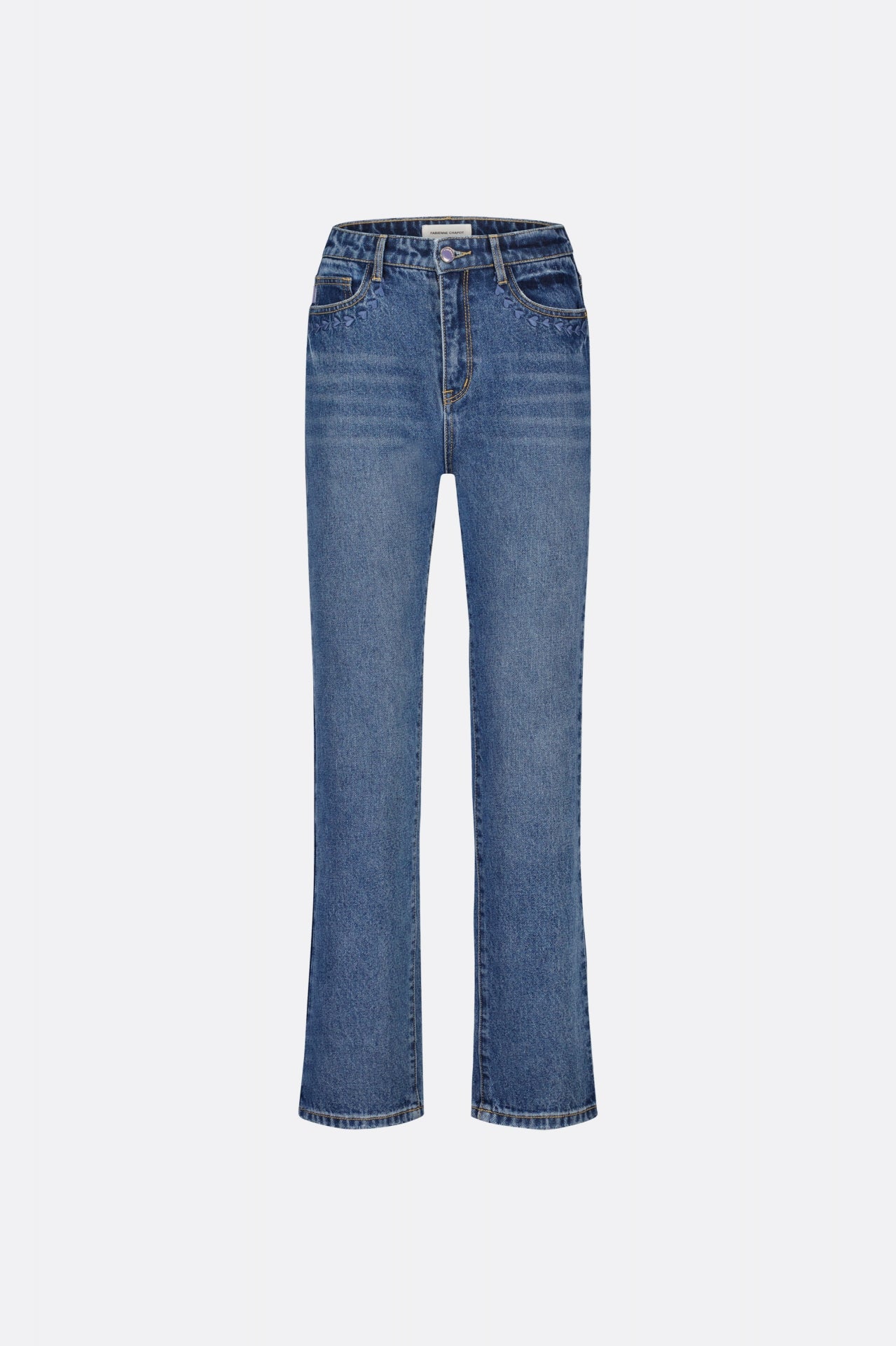 Lola straight leg | Medium Wash