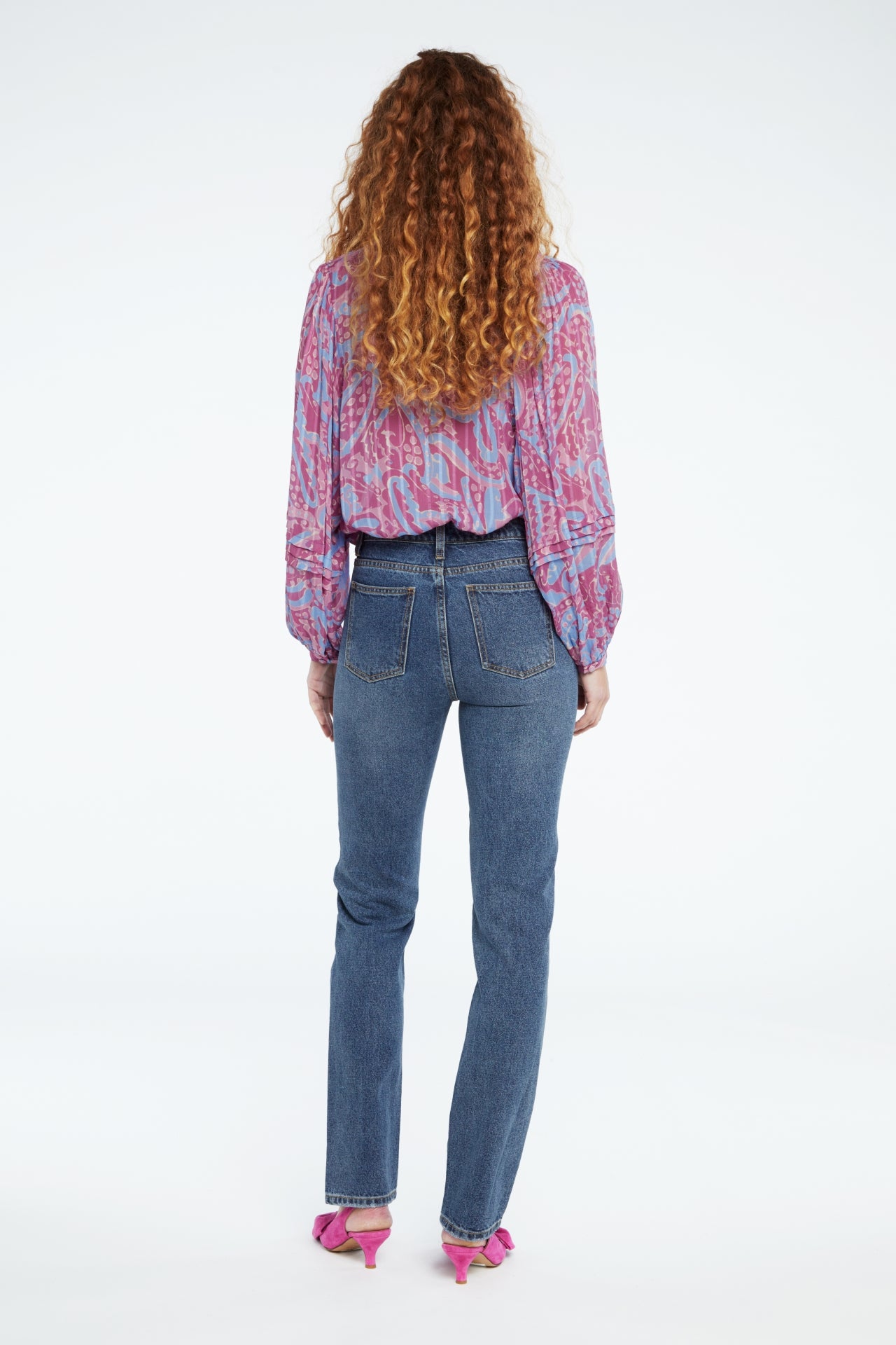Lola straight leg | Medium Wash