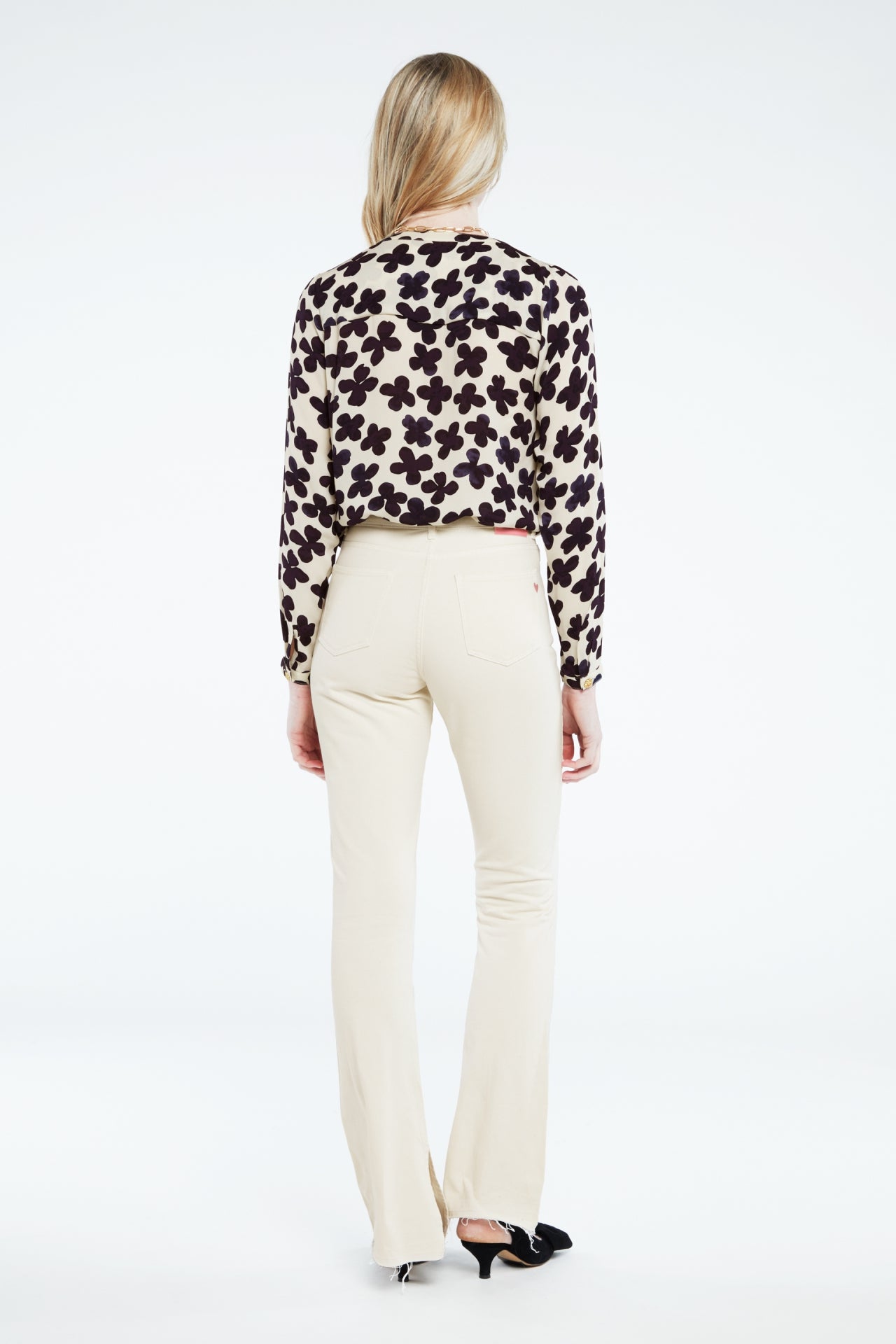 Pleunie  Bootleg | Cream White