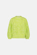 Suzy 3/4 sleeve Pullover | Lovely Lime