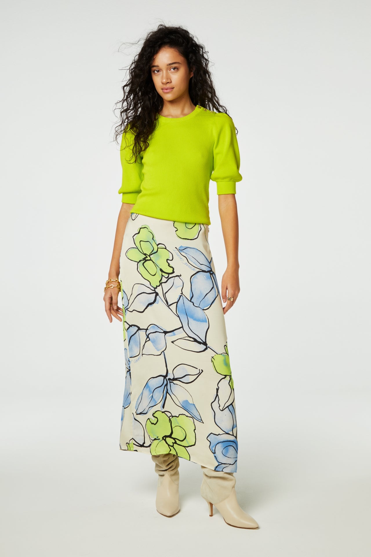Lillian SS Pullover | Lovely Lime