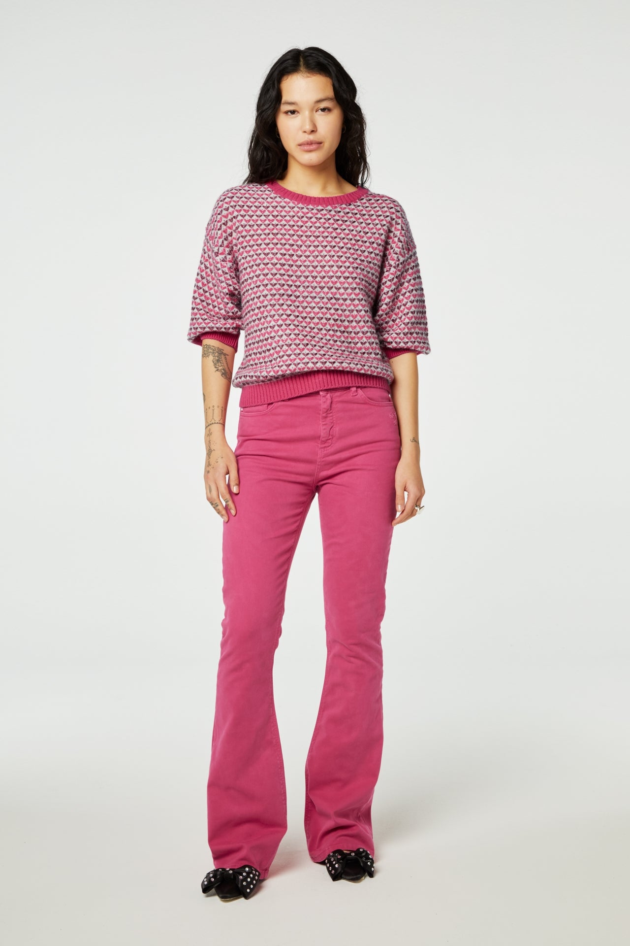 Rose Pullover | Pink Candy