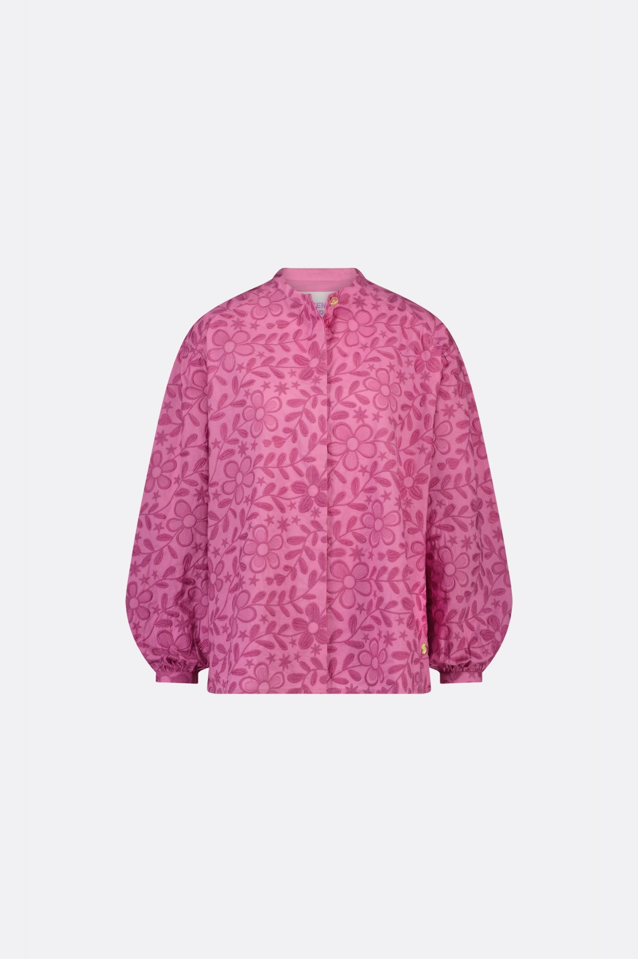 Belle Blouse | Bubble Gum Pink
