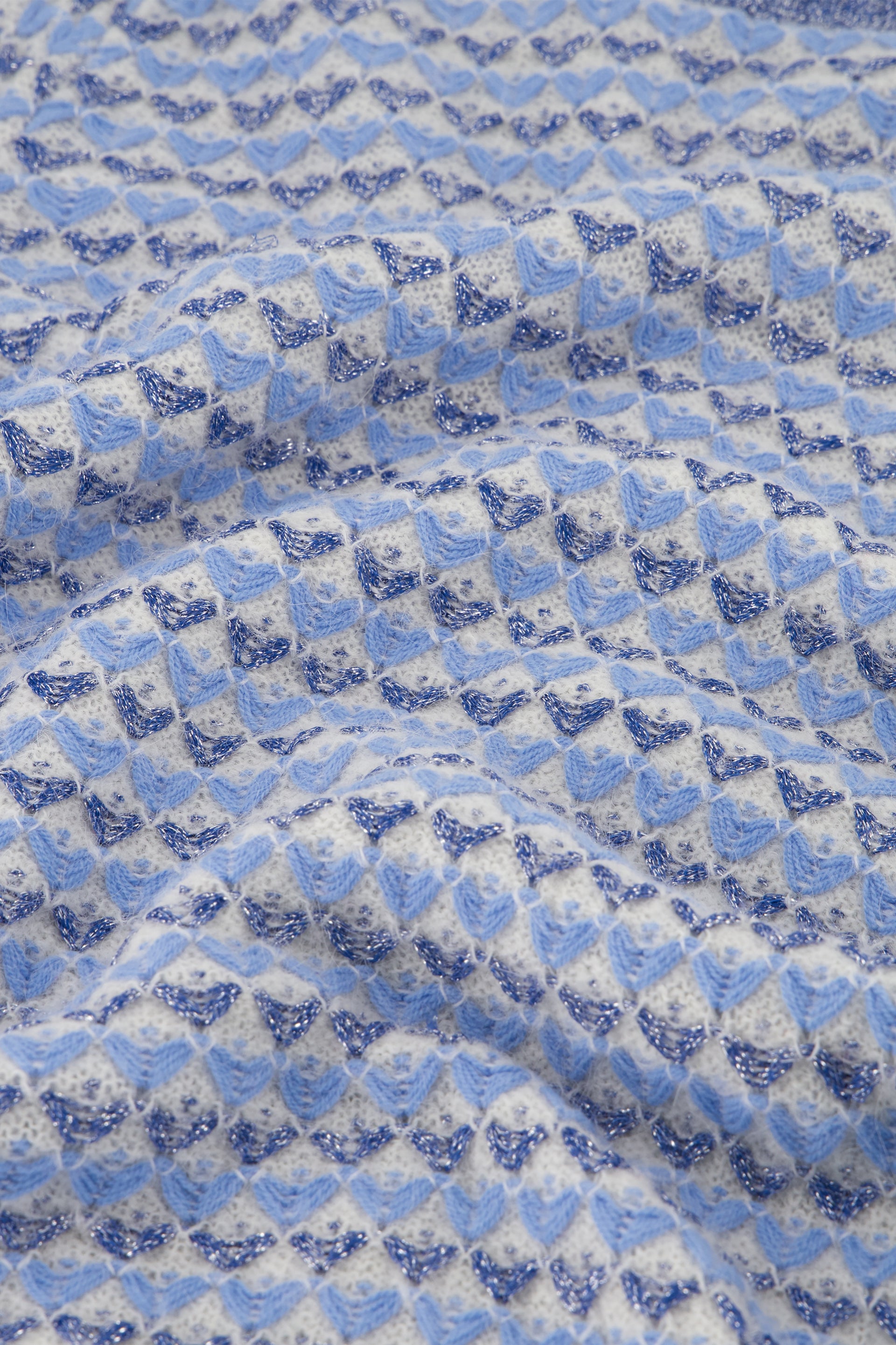 Rose LS Pullover | Cornflower Blue