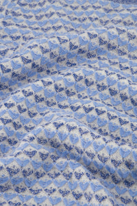 Rose LS Pullover | Cornflower Blue